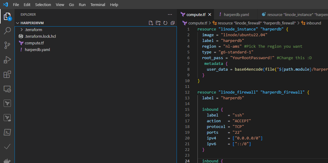 This is how your folder structure should look like when you copy all the files. 